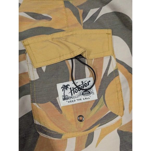 Howler Bros Men Shorts 38x8 Monstera Bruja Board Shorts Swim Tropical Unlined - Picture 8 of 16